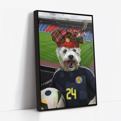 Your Pet as a Tartan Scotland Fan Inside Hampden Park image