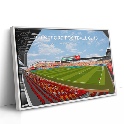 Brentford FC Ground Hand Drawn Image