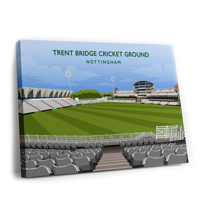 Nottinghamshire C.C.C Ground Hand Drawn Image