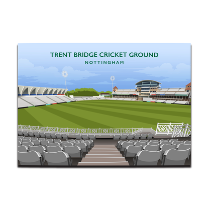 Nottinghamshire C.C.C Ground Hand Drawn Image