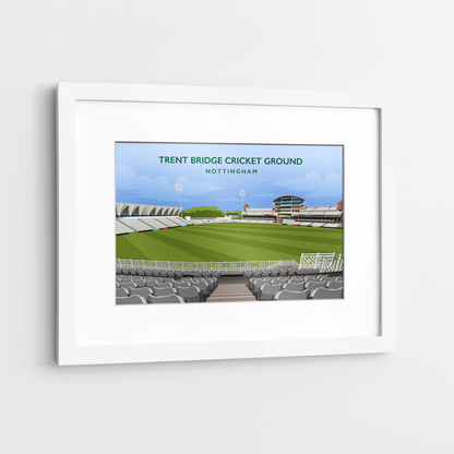 Nottinghamshire C.C.C Ground Hand Drawn Image