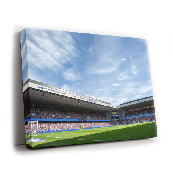 Rangers Football Club Ibrox Stadium Canvas Print #1