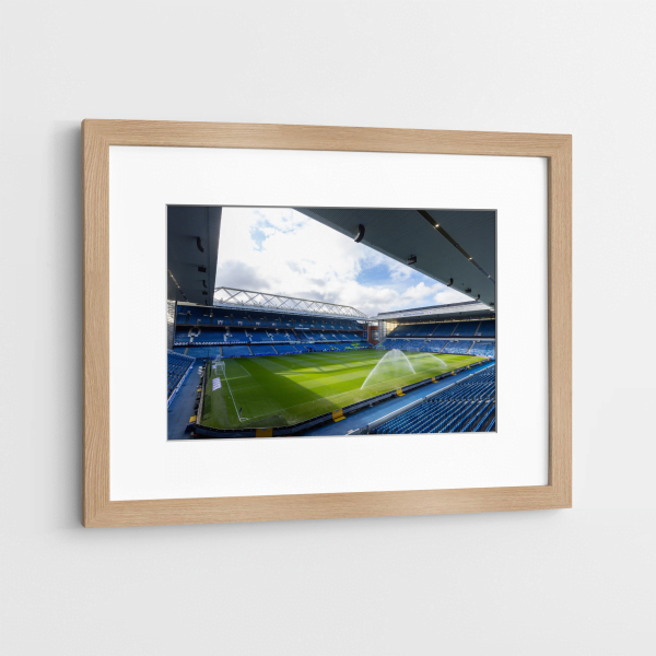 Rangers Football Club Ibrox OAK Framed Photo Print #17